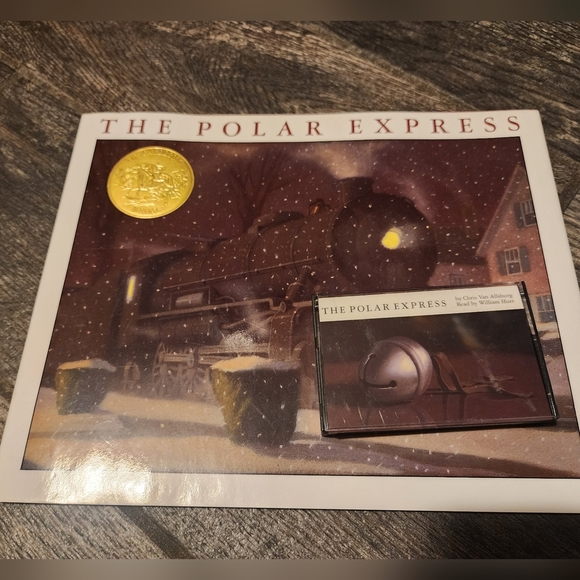 The Polar Express Book And Casette By Chris Van Allsburg - Picture 2 of 6